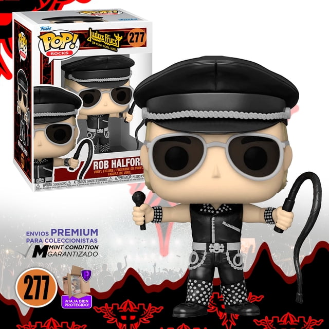 Funko Pop Rob Halford #277 Judas Pries Figura Original Hevy Metal