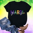thumbnail image 5 of TIMIFIS T-Shirts pour Femmes Été Printemps Manches Courtes Coupe Classique T-Shirts Mode Imprimé Col Rond Blouses Tee, 5 of 5