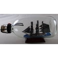 thumbnail image 4 of pirate ship revenge ship in a bottle model, 4 of 7