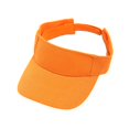 thumbnail image 2 of Sombrero con visera para el sol, sombrero de playa de algodón con parte vacía para adultos, niños, ciclismo, deportes al aire libre Naranja, 2 of 8