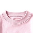 thumbnail image 7 of Ruyang Cute Sweatshirt for Girls Letter Print Kids Crew Neck Long Sleeve Tops Spring Autumn Loose Fitting Casual Layer Pullover, 7 of 7