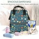 thumbnail image 5 of Disketp Sports Ball Mochila de Pañales de Gran Capacidad con Múltiples Bolsillos, Mochila de Viaje Multifuncional para Bebé, Unisex, Moderna y Resistente, 5 of 6