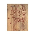 thumbnail image 2 of Christmas Reindeer Holiday Ornaments Stencil Template Reusable 8.5 x 11 for Painting on Walls, Wood, Etc. By Stencilville, 2 of 2