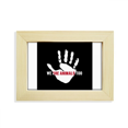 thumbnail image 1 of We Are Animals Too Protect Earth Desktop Decorate Photo Frame Picture Art Painting 5x7 inch, 1 of 3