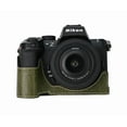 thumbnail image 1 of GadgetCom Camera Half Case Compatible with Nikon Z50II Z50 Mark 2 II , Anti-Slip PU Leather Shell Protective Cover, 1 of 4