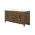thumbnail image 3 of Ove Decors Tahoe 72 W x 21" D Freestanding Bathroom Vanity with Double Sink, Almond Latte, 3 of 16