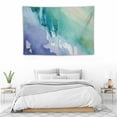 thumbnail image 4 of Creowell  Blue Modern Abstract Painting Wall Tapestry, Art Wall Hanging Large Tapestry Decoration  for Dorm Room Bedroom 60x40 Inch 60x40in, 4 of 7