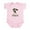 Petal Pink, variant on CafePress - Bird Nerd Birding Ornithology Infant Onesie - Baby Light Bodysuit, Size Newborn - 24 Months