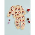 thumbnail image 4 of Douhoow Toddler Christmas Set,Baby Santa Claus/Snowman Print Pullover Pants, 4 of 9