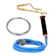 thumbnail image 3 of Cabezal de soplete de soldadura de propano, soplete de soldadura de fácil instalación, manguera de 5M, llama ajustable con varilla de soldadura para Alambre de soldadura de 10 m., 3 of 8