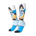 thumbnail image 2 of Saiise Bluey Funny Socks Men Women Boys Kids Adults Novelty Graphic Crew Tube Socks Crazy Design Casual Dress Socks for Sports,Running,Travel, 2 of 7