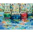 thumbnail image 2 of Vertentes, Jeanette 14x12 Gold Ornate Wood Framed with Double Matting Museum Art Print Titled - Crush at Black Rock, 2 of 4