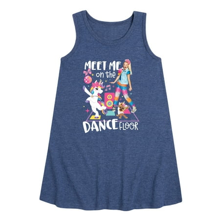 

JoJo Siwa - Meet Me On The Dance Floor - Toddler and Youth Girls A-line Dress