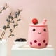 thumbnail image 4 of Boba Plush Pearl Milk Tea Cup Plushie Pillow Cute Cartoon Bubble Stuffed Toy with Suction Tubes, 4 of 4