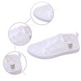 thumbnail image 5 of Elegant Knit Mesh Lace Up Flat Shoes for Casual Autumn Breathable Everyday Sneakers Women Comfortable Walking Outdoor Lightweight Flexible Sole, 5 of 8