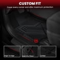 thumbnail image 2 of Alfombrillas y alfombrillas para maletero para Toyota RAV4 2019-2025, color negro, 2 of 8