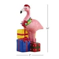 thumbnail image 4 of Mr. Christmas 10" Ceramic Beach Flamingo, 4 of 5
