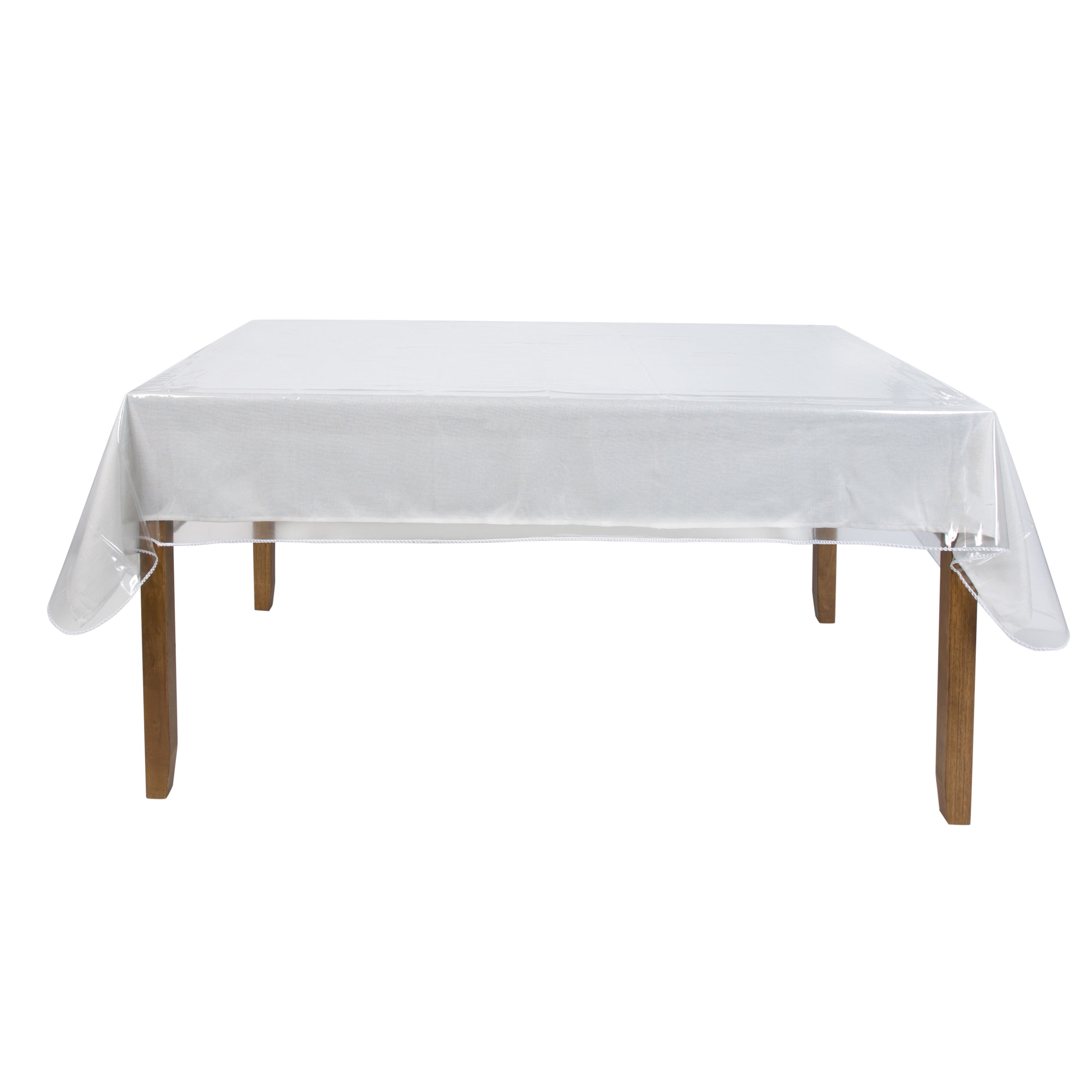 Home Details Oblong 60"x 90" Crystal Clear Tablecloth Protector