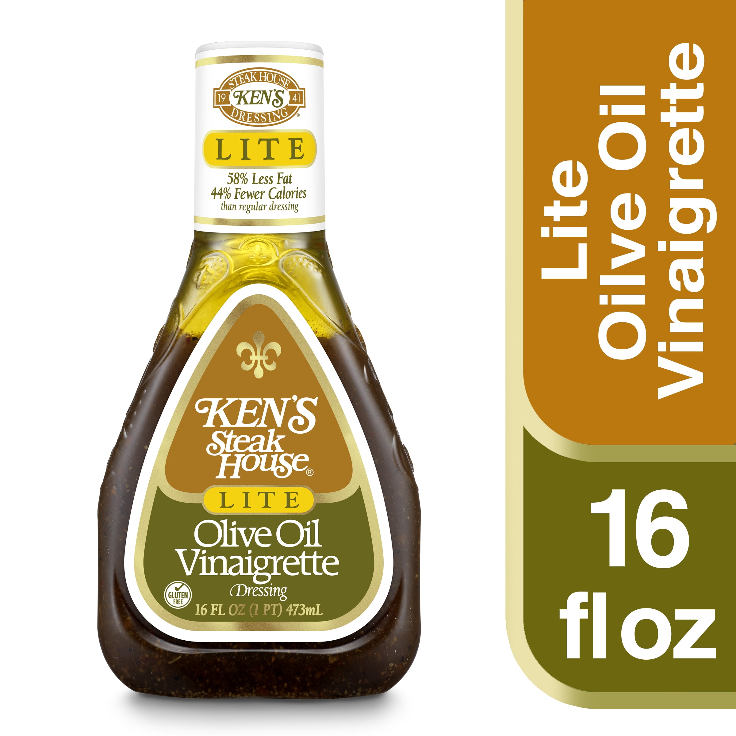 ken's classic oil and vinegar dressing Ken's Steak House Simply Vinaigrette Classic Oil & Vinegar Salad Dressing  16 fl oz