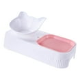 thumbnail image 1 of lionlar Cat Bowl Cat Grass Box, Portable Cat Grass Sprouting Tray Nursery Cat Plant, Pet Pink, 1 of 9