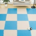 thumbnail image 2 of 4PCS Foam Puzzle Mat Floor Tiles for Home Gym and Fitness Room, Protective Flooring Mat, 2 of 4