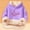 X-265Purple, variant on YMNXA Big Girls Boys Hoodies Long Sleeve Letter Print Plush Warm Thickened Comfortable Sweatshirt For Daily Wear Beige 3-4 Years