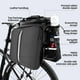 thumbnail image 3 of Bolsa portabicicletas ROCKBROS Trunk, impermeable, piel de carbono, 34 L, 3 of 7