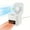 White, variant on 2‑in‑1 Heater and Fan Combo, 400W portable unit with 3‑speed settings for heating & cooling. Compact silent desktop heater suitable for home and office use.