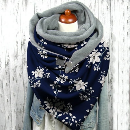 Multicolor Scarfs Scarf Women Printing Scarf Fashion Multi-Purpose Shawl Scarf