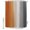 Gray Orange, variant on Shower Curtains for Bathroom, Sage Green Gray Ombre Waterproof Fabric Shower Curtain, Vintage Country Wooden Decorative Bathroom Curtain for Bathtub, 66"x72", No Hooks Included