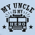 thumbnail image 2 of CafePress - My Uncle Is My Hero Firefighter Infant Bodysuit - Baby Light Bodysuit, Size Newborn - 24 Months, 2 of 4