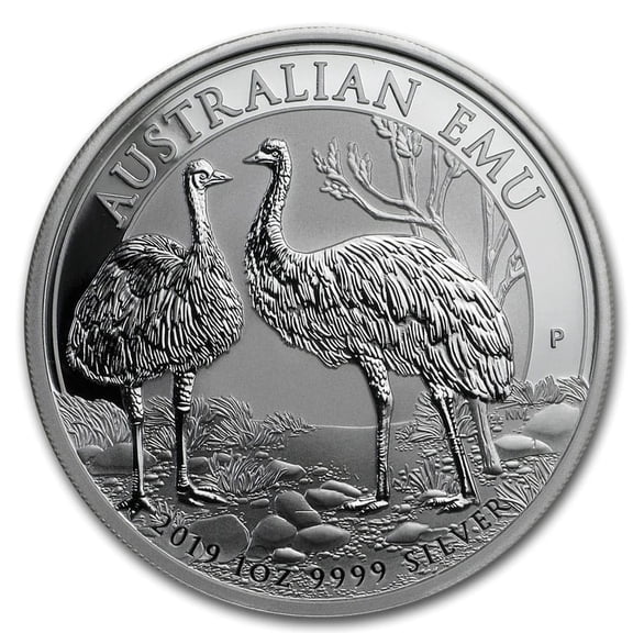 2019 Australia 1 oz Silver Emu BU