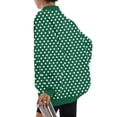 thumbnail image 7 of Women's Small Polka Dot Sweatshirt Long Sleeve Crewneck Casual Pullover Relaxed Fit Soft Fall Sweatshirt, 7 of 7
