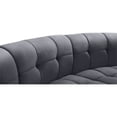 thumbnail image 5 of Meridian Furniture Limitless Gray Velvet Modular 15 Piece Sectional, 5 of 7