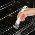 thumbnail image 3 of 2-in-1 Stove & Grill Cleaner Brush with Scraper, Stiff Nylon Bristles for Charred Grease, Ergonomic Handle for Oven Racks, BBQ Grates & Kitchen Grids, 3 of 6