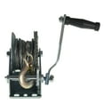 thumbnail image 3 of 1500lbs Heavy Duty Crank Winch Winch Hand Winch Gear Winch With 32FT Wire Rope, 3 of 7