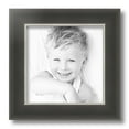 thumbnail image 2 of ArtToFrames 9" x 9" Black Velvet with Silver - 2 Picture Frame, 9x9 inch Black MDF Poster Frame (WOM-4693), 5 Pack, 2 of 7