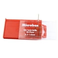 thumbnail image 3 of 20pcs 0.3-1.6mm HSS de Brocas Helicoidales de material acero de para Herramienta Rotativa-Rojo Cola Juego de brocas helicoidales, 3 of 6
