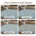 thumbnail image 7 of ODIKA 8'x10' Ultra-Soft Area Rug, Boho Nautical Border Motif Scattered Symmetrical Animals Turtle Ocean Playful None Washable, Bare feet friendly, Silk-Touch for Bedroom, Under Sectional, 7 of 7