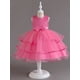 thumbnail image 3 of Tulle Sleeveless Dress With Bow For Girls, Trendy Puff Princess With Sequin For Little Girls, Suit For Party, Birthday Hal, 3 of 5