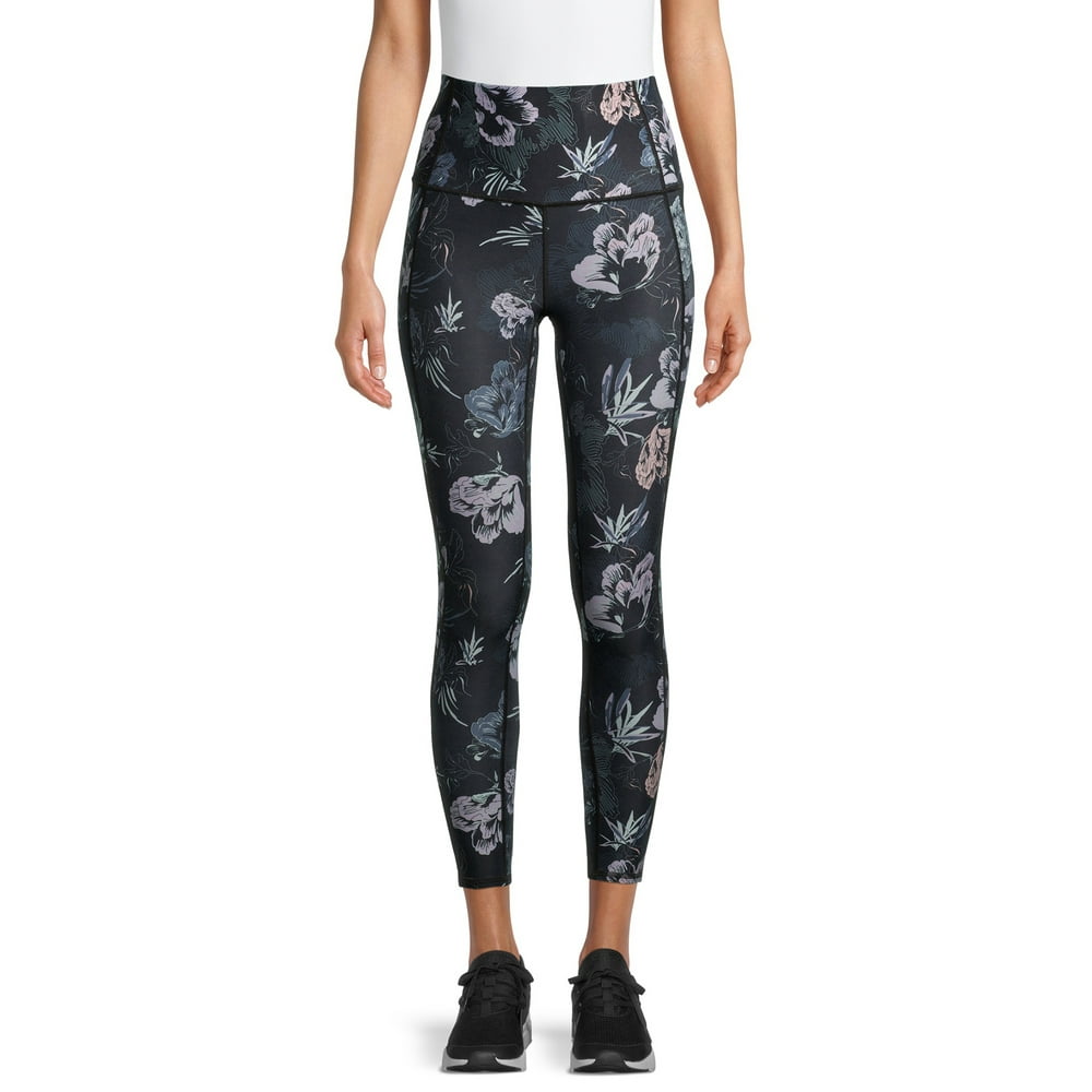 Athletic Works - Athletic Works Women's High Rise Printed Active