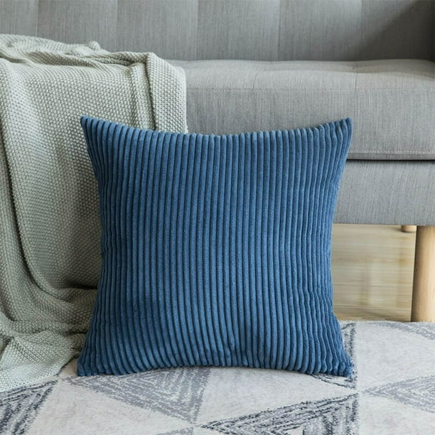 2 Piece European Pillow Case Soft Linen Square Decorative Pillow Case Large Size Pillow Case With Hidden Zipper Sofa Walmart Com Walmart Com