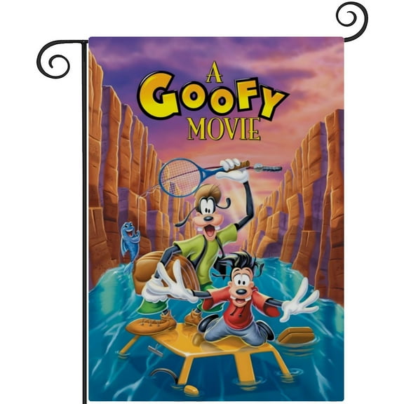 Goofy-themed Garden Flag. Perfect gift for fans, friends, and family members, and suitable for outdoor activities, party decorations11''x18''