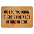 thumbnail image 1 of Welcome Mat Fuuny Doormat Outdoor Door Mats for Outside Entry Spring Rug Waterproof, Low Profile Welcome Doormat Home Decorations Mats for Entrance High Traffic Areas Entry, 16x24 Inch, 1 of 7