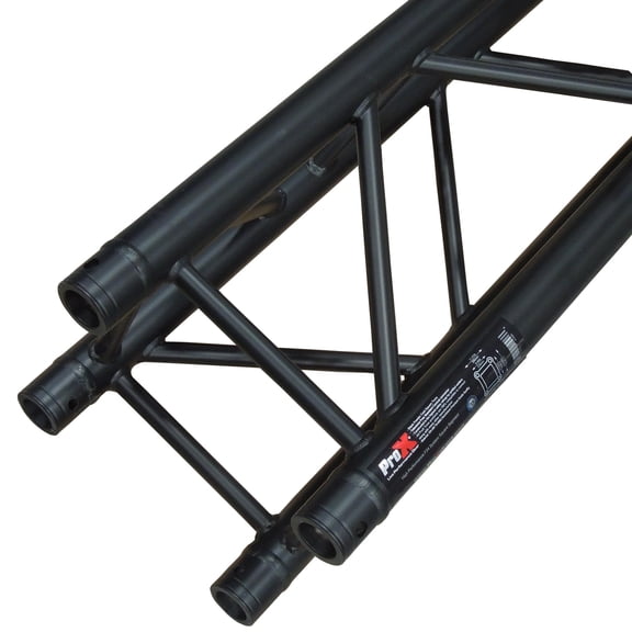 ProX XT-SQ328BLK 3.28ft - 1.00m F34 Truss Segment Black Powder Coated, 2mm Wall