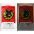 thumbnail image 2 of Australian Kelpie Cristmas Wreath Ceramic Night Light, 2 of 2