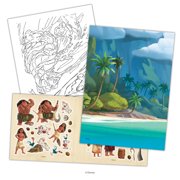 Disney Moana Color & Create-A-Scene Sticker Activity Book