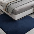 thumbnail image 6 of Tripumer L-Shaped Bath Mat Bathroom Floor Rugs Corner Shower Mat for Square Shower bathroom Navy Blue, 6 of 8