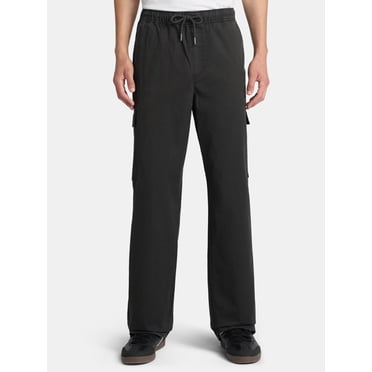 No Boundaries Baggy Fit Wide Leg Cargo Pants, Men's Sizes XS-5XL