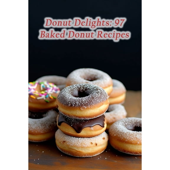 Donut Delights: 97 Baked Donut Recipes, (Paperback)